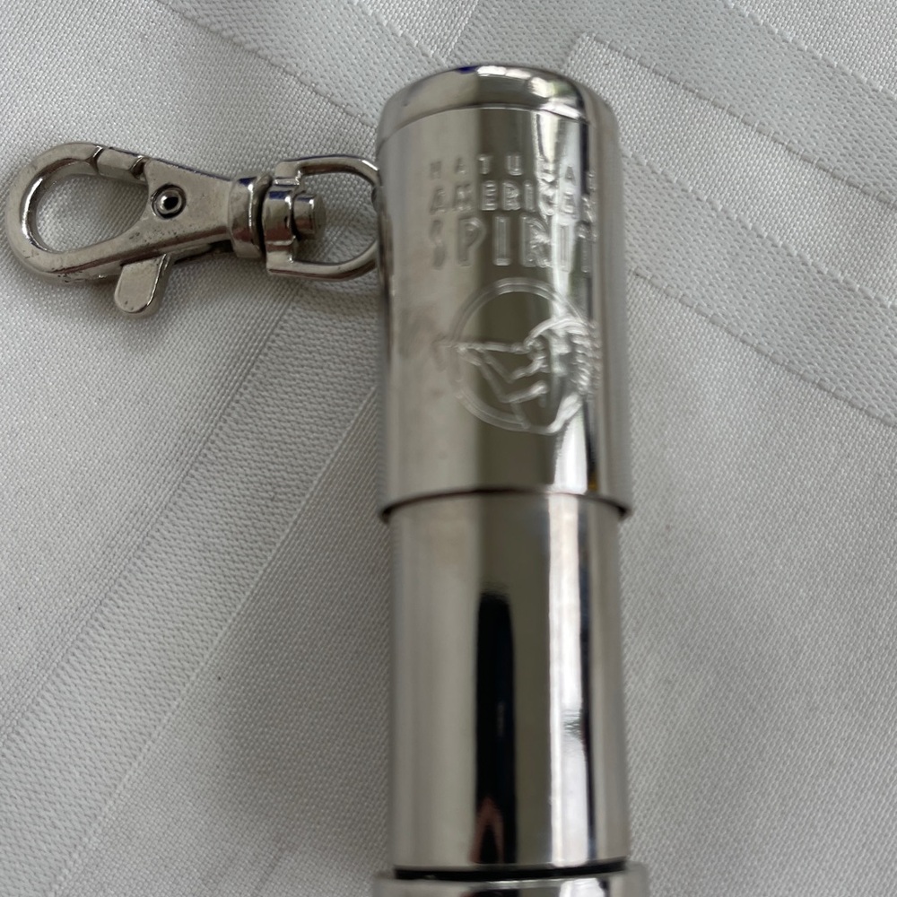 Natural American Spirit Engraved Pocket Ashtray.